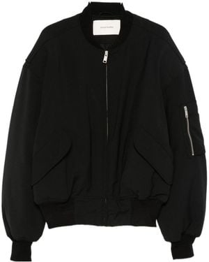 Entire studios Broad Bomber Jacket - Black