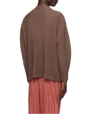 Homme Plissé Issey Miyake Monthly Colour November T-Shirt - Brown