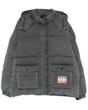 Vision Of Super Hooded Padded Jacket - Grey