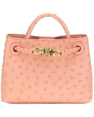 Bottega Veneta Drawstring Shoulder Bag - Pink