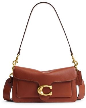 COACH Tabby Leather Shoulder Bag - Brown