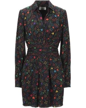 Saint Laurent Short Dresses - Black