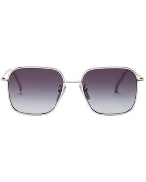 Prada Thin-Framed, Large-Square Sunglasses - Purple