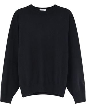 Brunello Cucinelli Long-Sleeve Knit Top - Blue