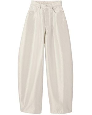 Jacquemus Casual Pants With Belt Loops - White