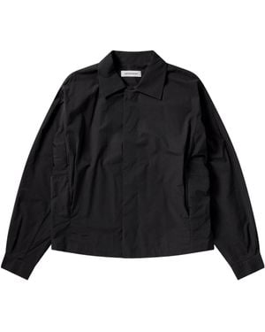Kiko Kostadinov Pointed Collar Casual Jacket - Black