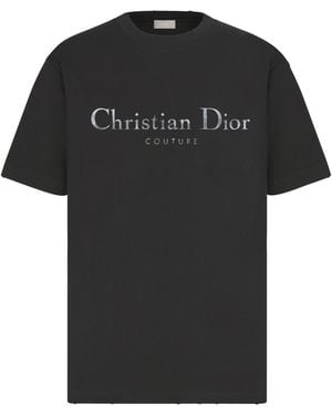 Dior Christian Couture T-Shirt, Relaxed Fit - Black