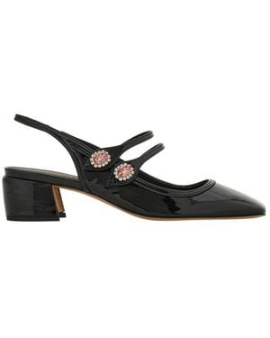 Ferragamo Mary Jane Slingback - Black