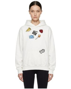 Marissa Chiara Long-Sleeved Sweatshirt - White