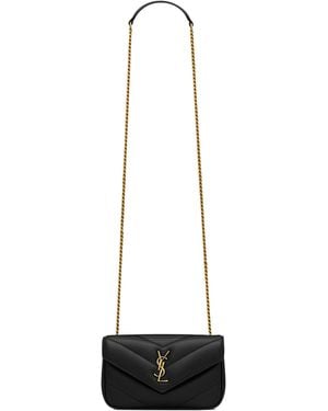 Saint Laurent Loulou Mini - White
