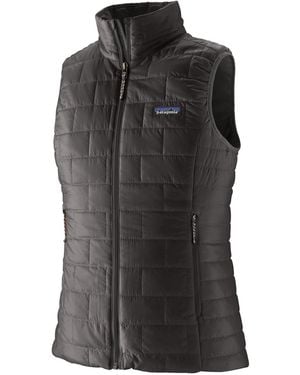 Patagonia Sleeveless Cotton-Padded Jacket - Black