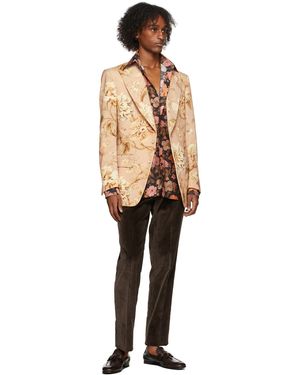 Tom Ford Corduroy Blazer - Natural