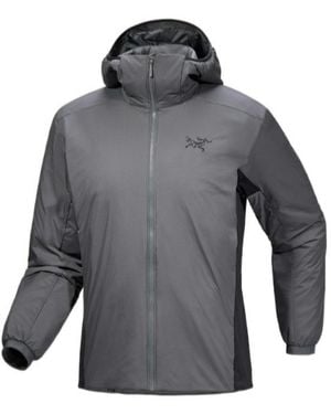 Arc'teryx Logo-Embroidered Hooded Jacket - Grey