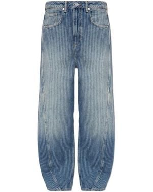 AllSaints Carter Wide-Leg Jeans - Blue
