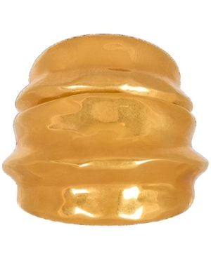 Balmain Brass Bamboo Cuff - Multicolour