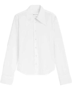 Ami Paris Long-Sleeved Shirt - White