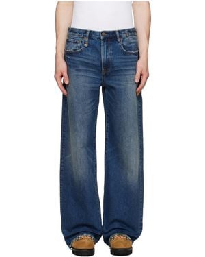 R13 D'Arcy Loose-Fit Jeans - Blue