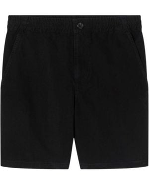 A.P.C. Norris Elastic-Waist Bermuda Shorts - Black