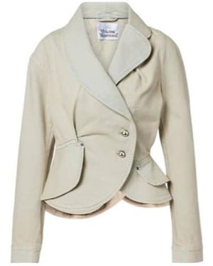 Vivienne Westwood Stormy Faded Denim Jacket - Natural