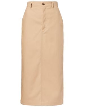 Wardrobe NYC High-Waisted Skirt - Natural