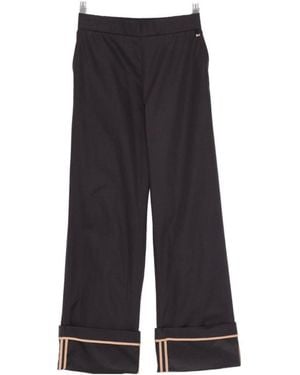 Herno Elasticated Waistband Trousers - Black