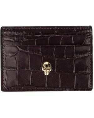 McQueen Skull Card Pack - Purple
