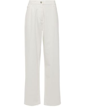 Magda Butrym Straight Jeans - White