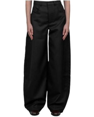 Séfr Soline High-Waisted Trousers - Black