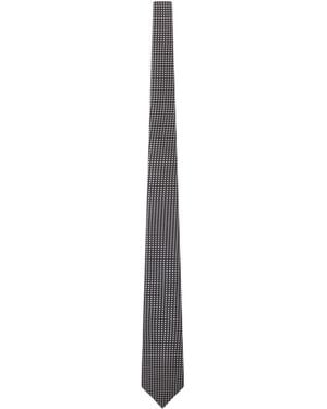 Tom Ford Jacquard Tie - White