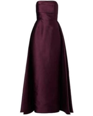 Solace London Satin Gown - Purple