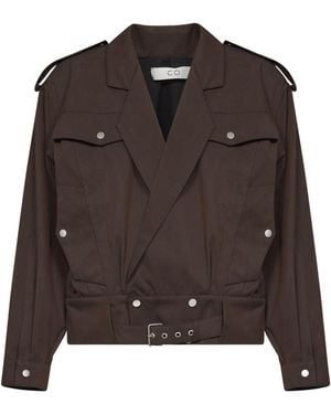 Co. Long-Sleeve Casual Jacket - Brown