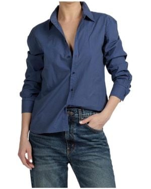 Nili Lotan Long-Sleeved Shirt - Blue