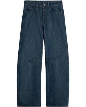 Soeur Barrel-Cut Jeans - Blue