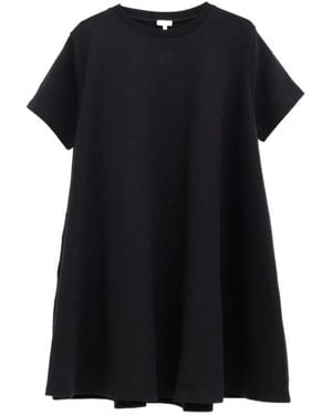 Loewe Short-Sleeve Dress - Black