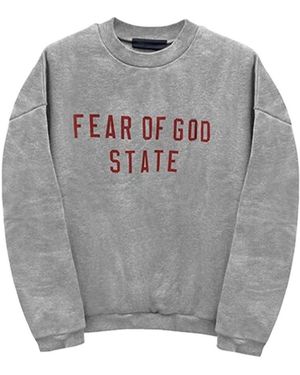 Fear Of God Long Sleeve Sweatshirt - Gray
