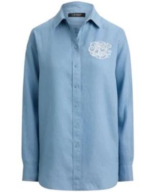 Ralph Lauren Long-Sleeved Shirt - Blue
