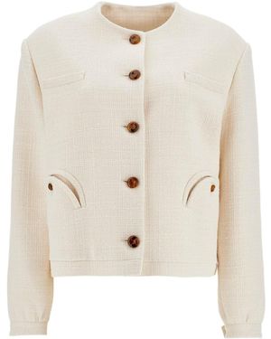 Blazé Milano Missy Gliss Jacket - White