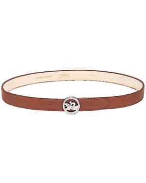 Longchamp La Médaille Belt - White