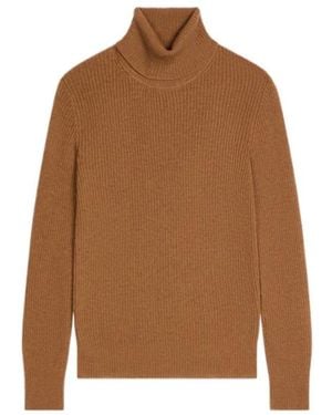 Dries Van Noten Turtleneck Sweater - Brown