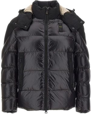 Blauer Usa Blauer Kiernan Hooded Down Jacket - Black