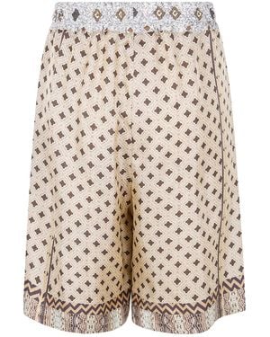 Pierre Louis Mascia Aloe Shorts - Natural