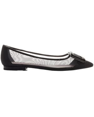 Roger Vivier Gommetine Ballet Flats - Brown