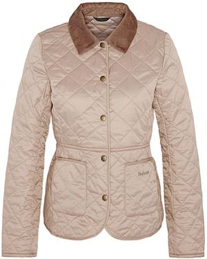 Barbour Deveron Quilted Jacket - Natural