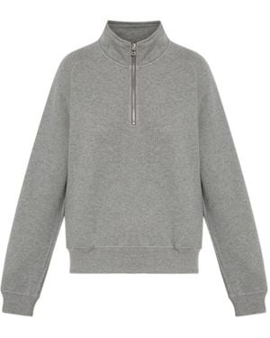 By Malene Birger Lipa Half-Zip Sweatshirt - Grey