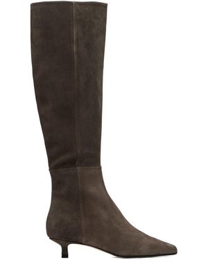 Aeyde Sabrina High-Top Boots - Brown