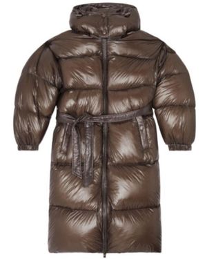 DIESEL Down Puffer Coat - Brown