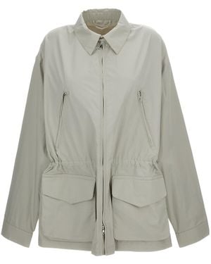 Rier Long-Sleeved Casual Jacket - Gray