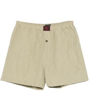 Willy Chavarria Elastic-Waist Boxer Shorts - Natural
