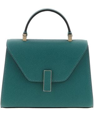 Valextra Micro 'Iside' Crossbody Bag - Green