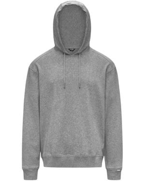 K-Way Long-Sleeved Hooded Sweatshirt - Grey